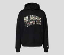 Hoodie mit Label-Print