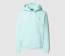 Hoodie mit Label-Patch Modell 'OAKPORT'