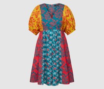 Kleid mit Allover-Muster Modell 'BENDA'