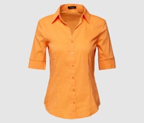 Bluse mit Ziernähten