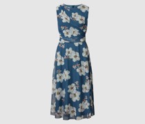 Cocktailkleid mit floralem Muster