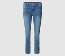 Jeans mit Used-Look, Regular Fit und Denim-Look