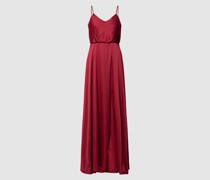 Abendkleid mit Wasserfall-Ausschnitt