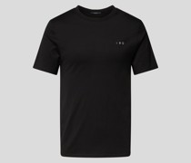 T-Shirt mit Label-Prints