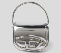 Handtasche im Metallic-Look