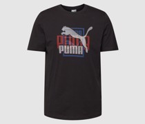 T-Shirt mit Statement-Print
