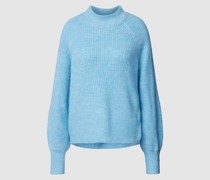 Strickpullover mit Rundhalsausschnitt Modell 'NATALEE'