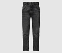 Straight Leg Jeans im 5-Pocket-Design Modell 'Athen'