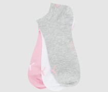 Sneakersocken mit Label-Details im 3er-Pack