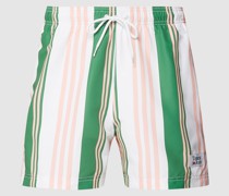 Badehose mit Allover-Print Modell 'DRAWSTRING'