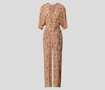 Jumpsuit mit floralem Allover-Muster