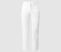 Straight Fit Jeans mit Stretch-Anteil Modell 'Greta'