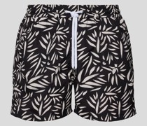 Badehose mit Allover-Muster