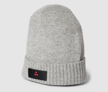 Beanie mit Label-Patch  Modell 'Silli'