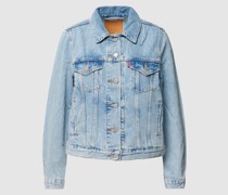 Jeansjacke mit Brusttaschen
