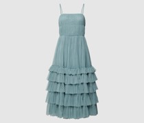 Cocktailkleid im Stufen-Look