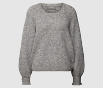 Strickpullover mit Rundhalsausschnitt Modell 'TALLI'