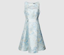 Cocktailkleid mit Allover-Muster