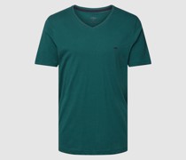 T-Shirt mit V-Ausschnitt