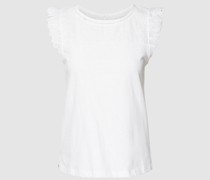 Blusenshirt mit Lochmuster