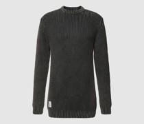 Strickpullover mit Label-Detail Modell 'Acid'