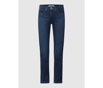 Shaping Straight Fit Jeans mit Stretch-Anteil Modell '314' - ‘Water<Less™’