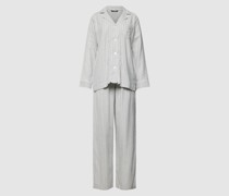Pyjama mit Streifenmuster