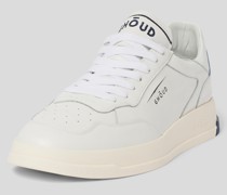 Sneaker mit Label-Print