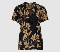 Bluse mit floralem Allover-Muster Modell 'YOHANNIS'