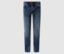 Slim Fit Jeans mit Stretch-Anteil Modell 'Savio'