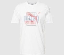 T-Shirt mit Statement-Print