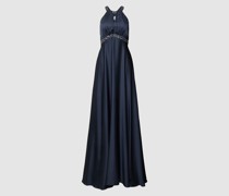 Abendkleid mit Neckholder