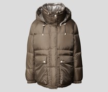 Daunenjacke mit Kapuze