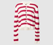 Cardigan mit Streifenmuster
