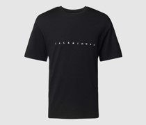 T-Shirt mit Label-Print Modell 'STAR'