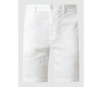 Chino-Shorts aus Leinen Modell 'Bari'