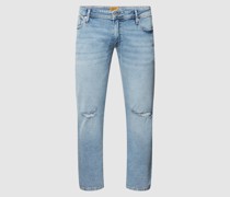 PLUS SIZE Jeans im Destroyed-Look Modell 'GLENN'