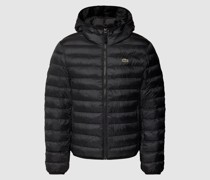 Steppjacke mit Kapuze