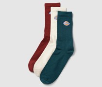 Socken mit Label-Details im 3er-Pack Modell 'VALLEY'