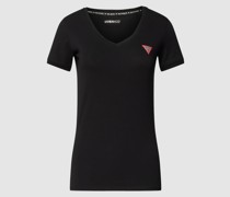 T-Shirt mit Label-Print Modell 'MINI TRIANGLE TEE'
