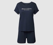 Pyjama mit Label-Print Modell 'MIX N MATCH'