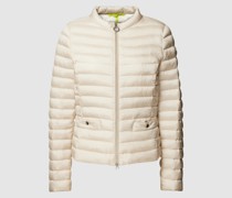 Steppjacke mit Reißverschluss