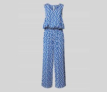 Jumpsuit mit Allover-Muster Modell 'Sleeveless'