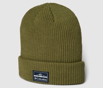 Beanie mit Label-Patch Modell 'LOST LAGER II'