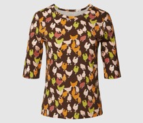 T-Shirt mit 1/2-Arm
