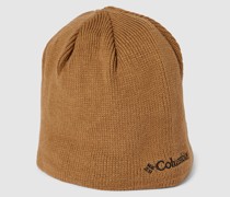 Strickmütze mit Label-Stitching Modell 'BUGABOO'