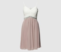 Cocktailkleid mit Zierbesatz