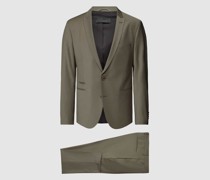Slim Fit Anzug mit Webmuster Modell 'IRVING'