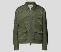 Jacke mit Pattentaschen