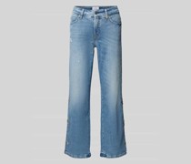 Regular Fit Jeans mit verkürztem Schnitt Modell 'FRANCESCA'